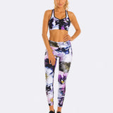 HR Full Length Desenli Spor Tayt