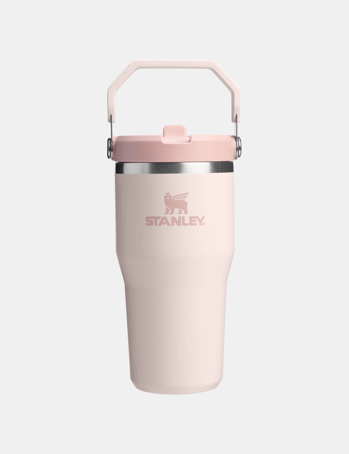 Stanley IceFlow™ Flip Straw Tumbler Termos - Pembe (Rose Quartz) | 0.60L