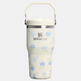 IceFlow™ Flip Straw Tumbler Termos – Antique Florets | 0.60L