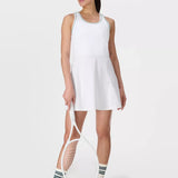 SWEATY BETTY Power Flare Dress Tenis Elbisesi