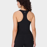 SWEATY BETTY Power Medium Impact Crop Gym Tank Spor Atlet