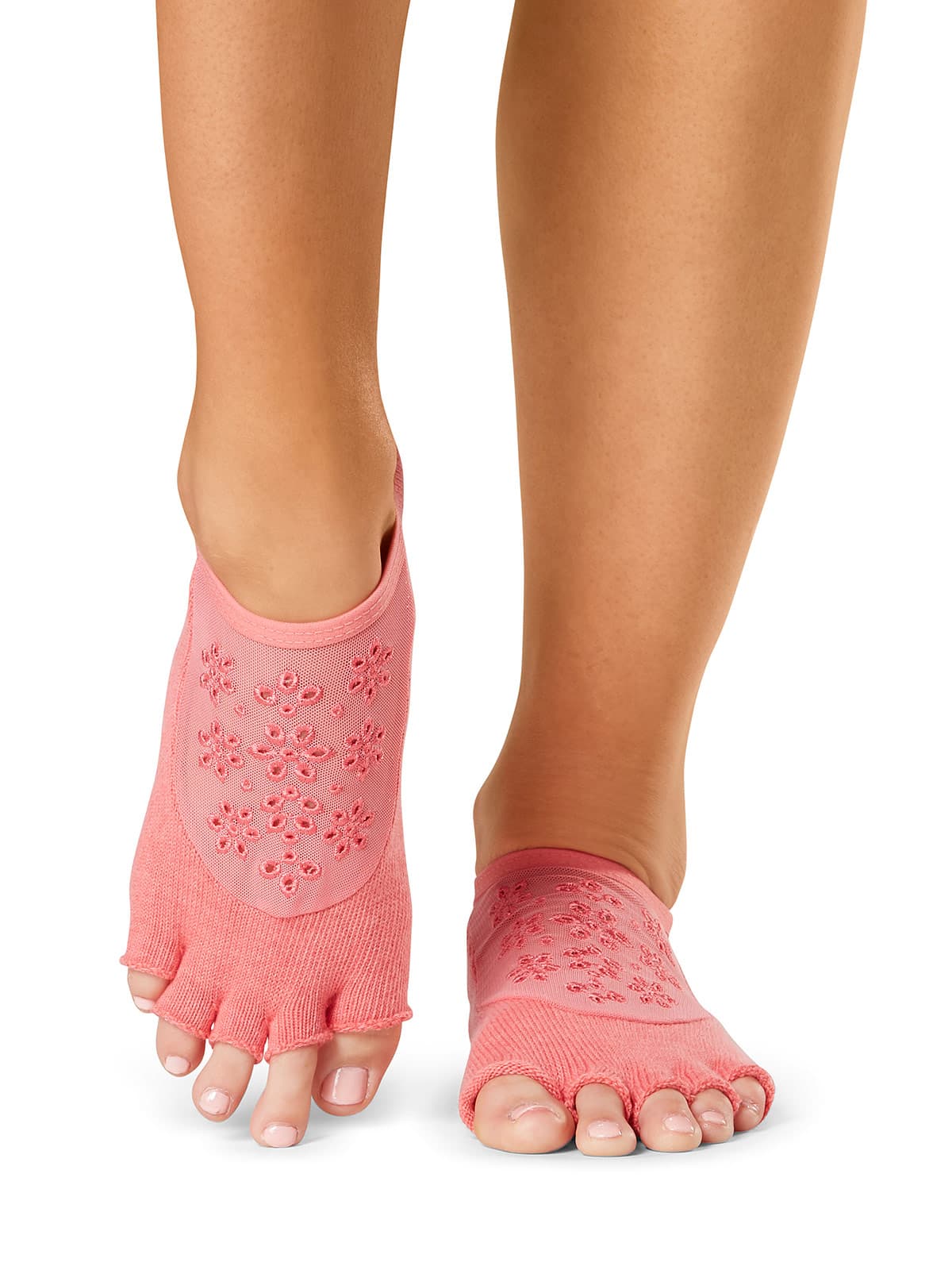 Toesox Half Toe Luna Grip Socks Summer Sunset Çorap S05725SMR 2