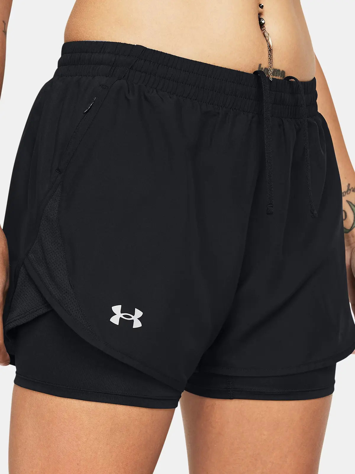 Under Armour UA Fly By 2-in-1 Spor Şort