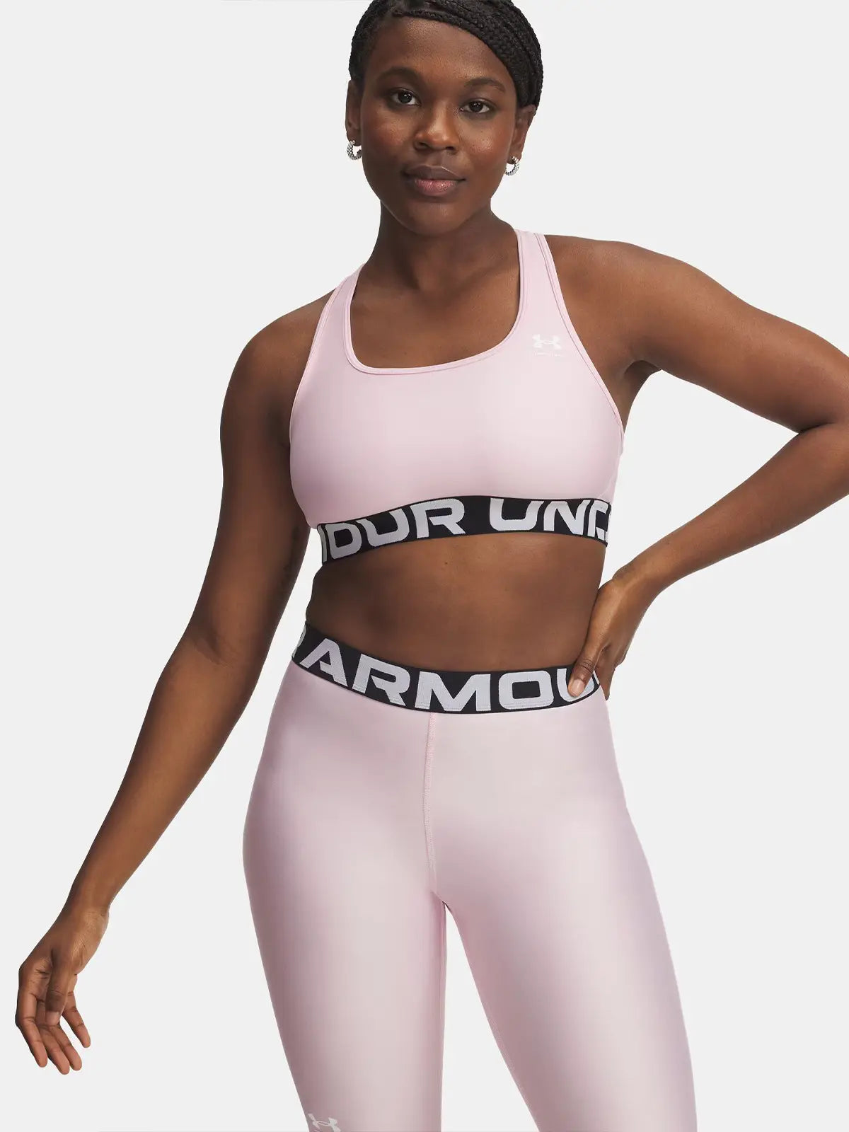 Under Armour HeatGear® Armour Mid Branded Sports Bra Spor Sütyeni