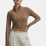 Under Armour UA Meridian Suede Effect Full Zip Ceket