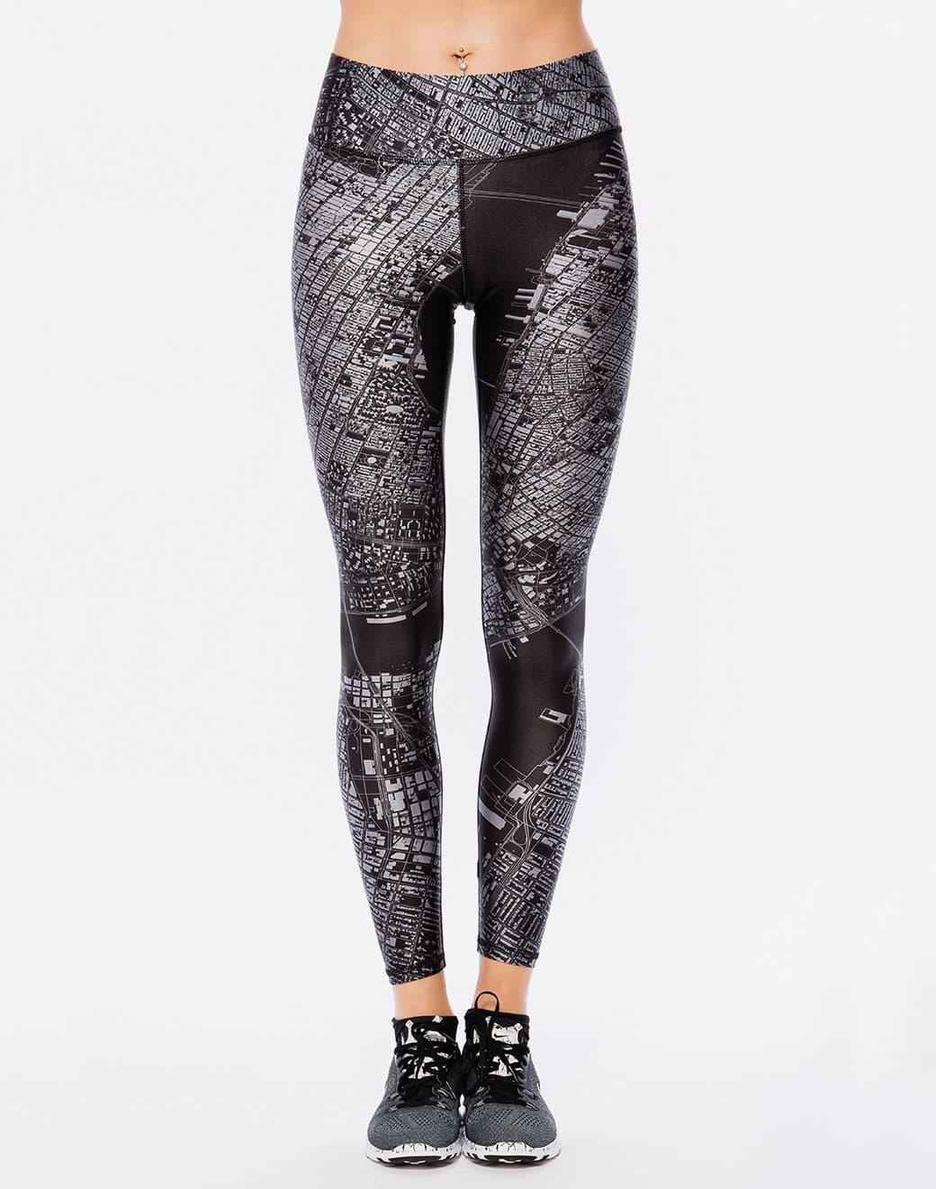 Terez 3D NYC Tall Band Performance Spor Tayt