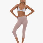 Lurv Sportswear Above the Clouds Legging Dusty Pink Kapri Tayt