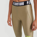 P.E Nation Agility Legging in Olive Parlak Tayt