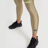 P.E Nation Agility Legging in Olive Parlak Tayt