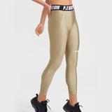 P.E Nation Agility Legging in Olive Parlak Tayt