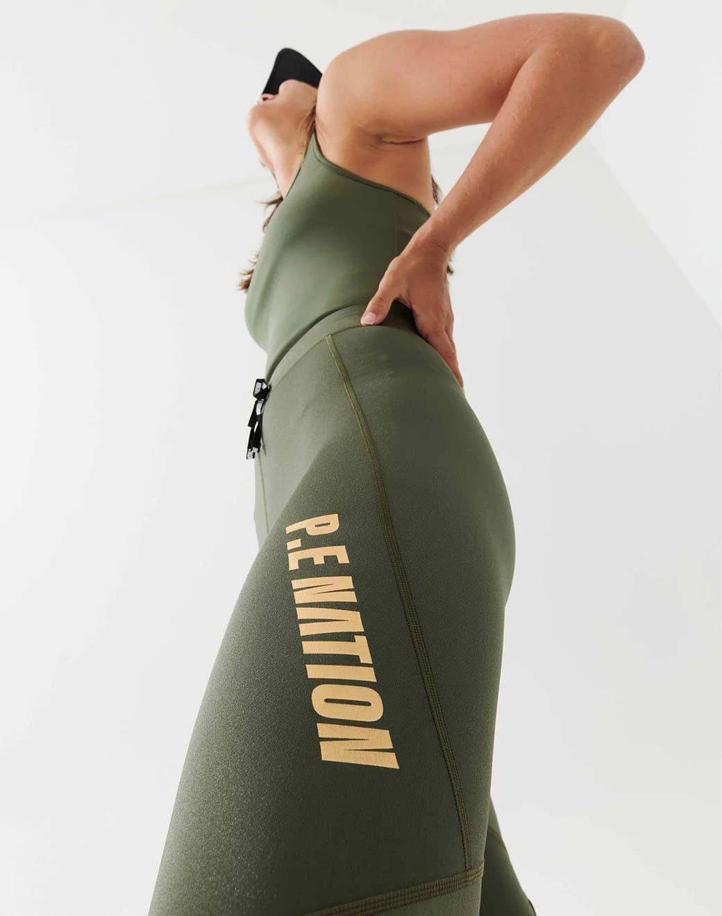 P.E Nation All In Legging in For Leaf Clover Spor Tayt