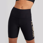 P.E Nation Armour Short in Black Bisiklet Taytı