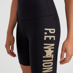 P.E Nation Armour Short in Black Bisiklet Taytı
