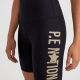 P.E Nation Armour Short in Black Bisiklet Taytı
