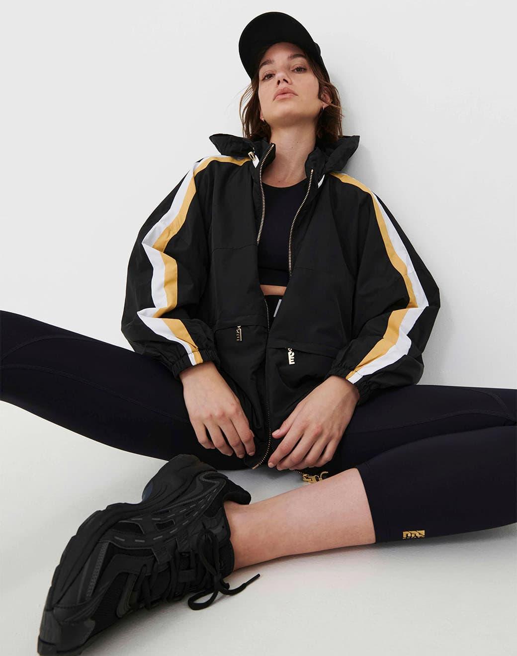 P.E Nation Backswing Jacket in Black Spor Ceket