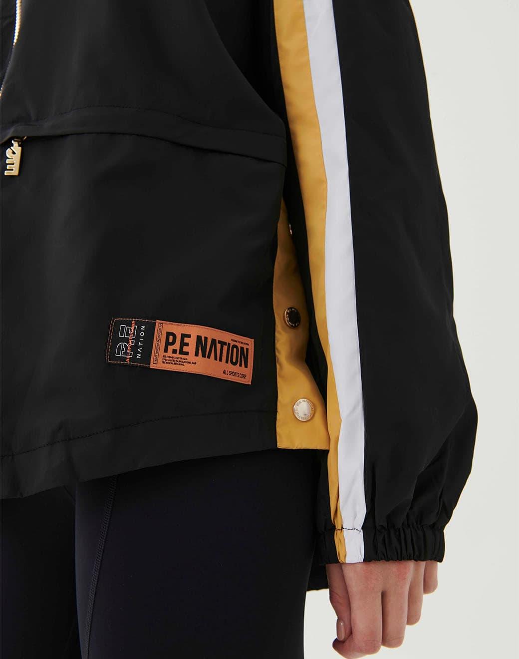 P.E Nation Backswing Jacket in Black Spor Ceket
