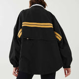P.E Nation Backswing Jacket in Black Spor Ceket