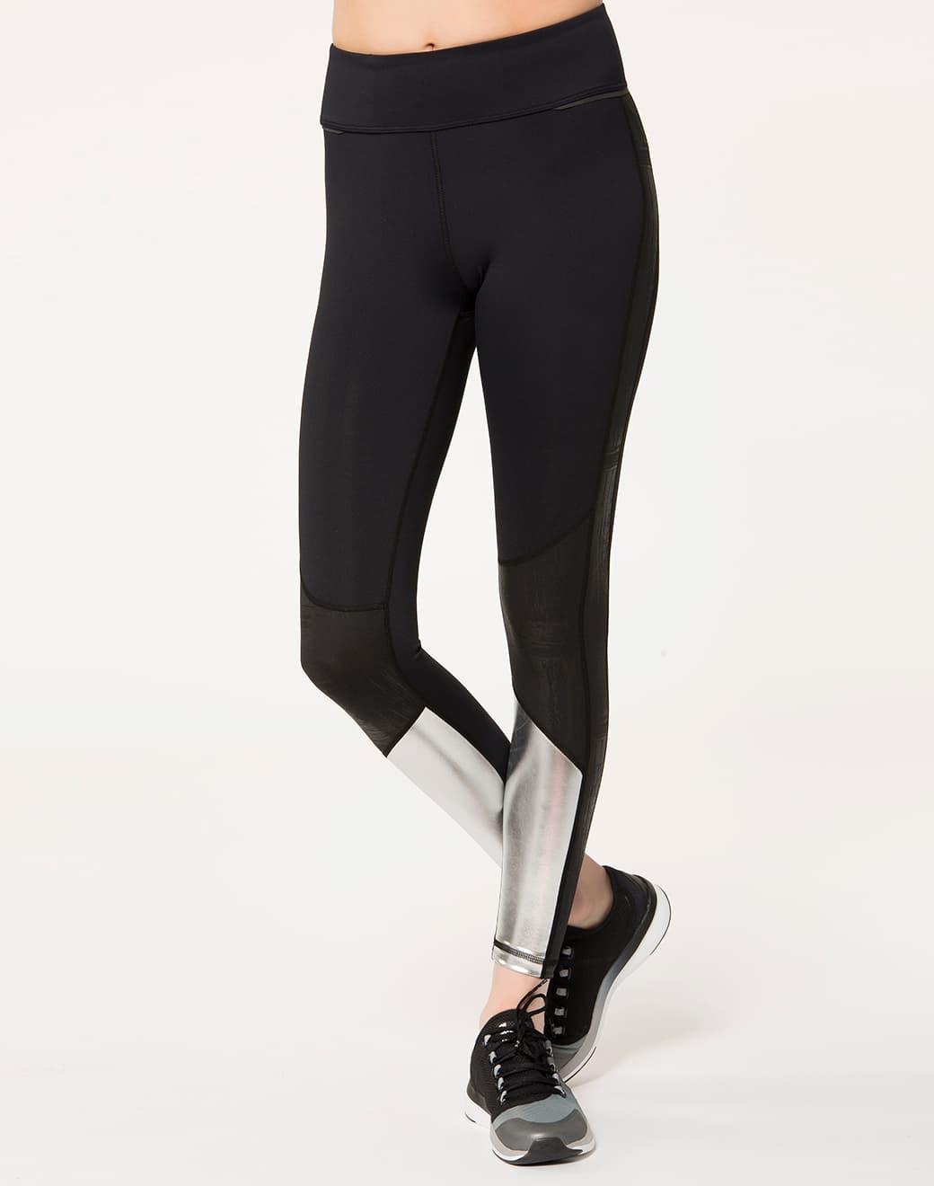 Alala Blocked Tight in Brushstroke Silver Spor Tayt