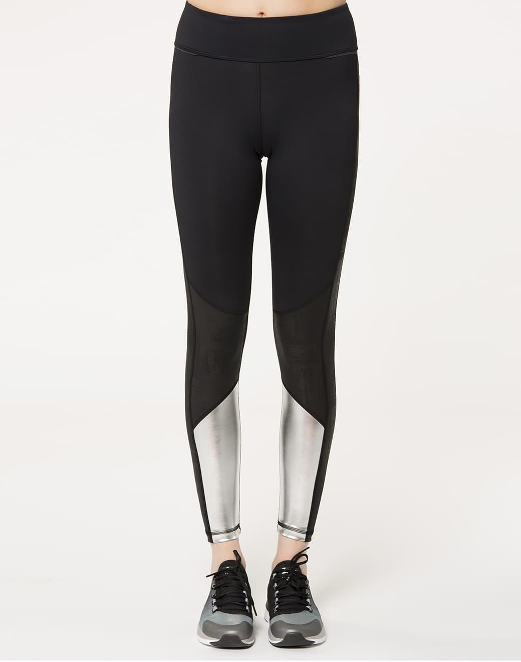 Alala Blocked Tight in Brushstroke Silver Spor Tayt