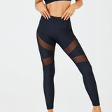 Onzie Cadence Legging Black Rib Transparan Tayt