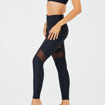 Onzie Cadence Legging Black Rib Transparan Tayt