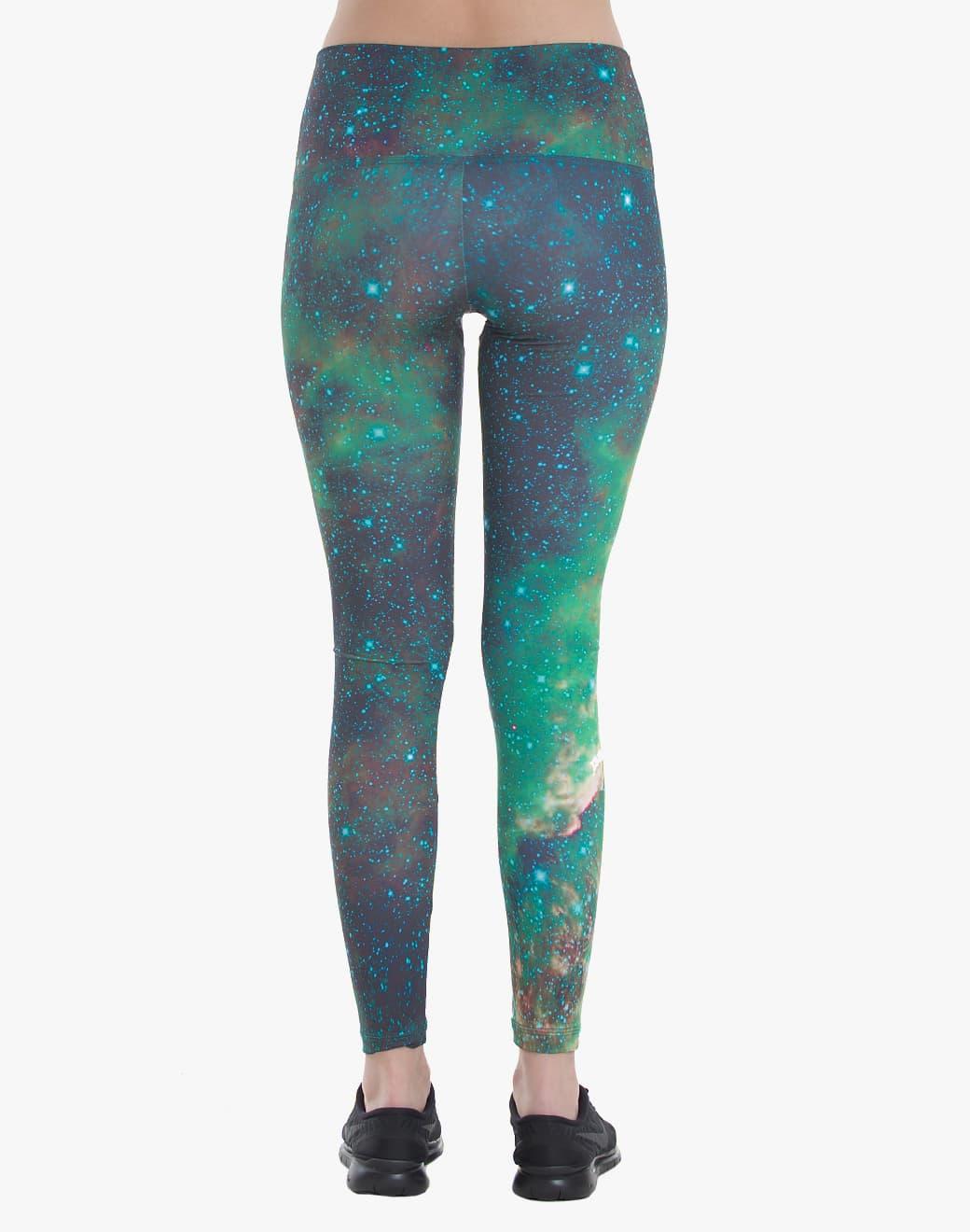 Om Shanti Clothing Cepheus Star Clouds Space Galaxy Spor Tayt