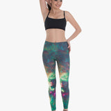 Om Shanti Clothing Cepheus Star Clouds Space Galaxy Spor Tayt