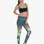 Om Shanti Clothing Cepheus Star Clouds Space Galaxy Spor Tayt