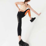 P.E Nation Comeback Legging in Black Spor Tayt