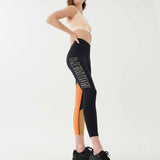 P.E Nation Comeback Legging in Black Spor Tayt