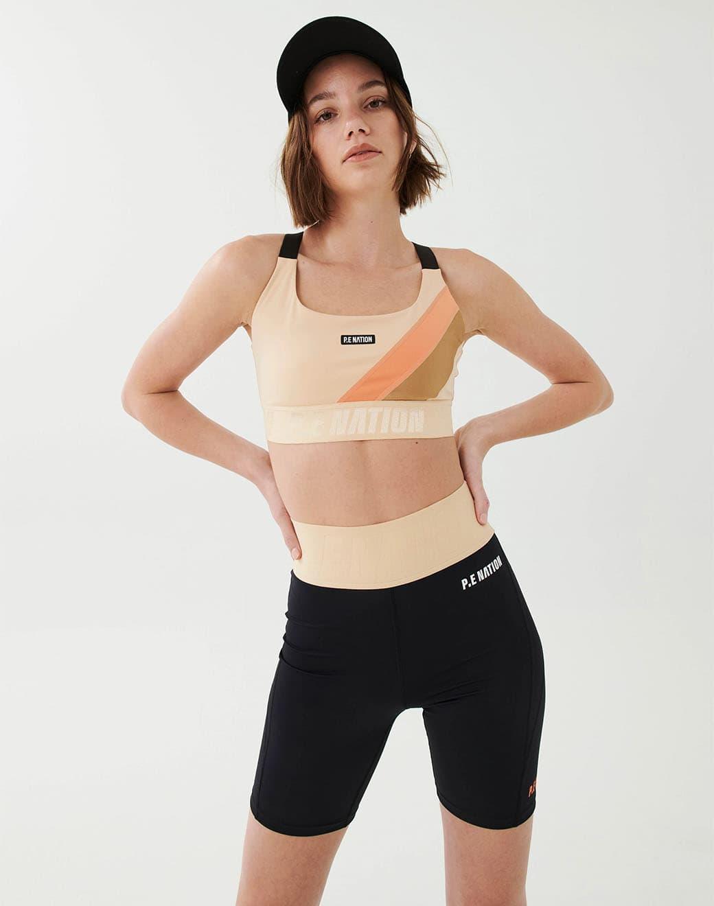 P.E Nation Comeback Sports Bra in Maple Spor Sütyeni
