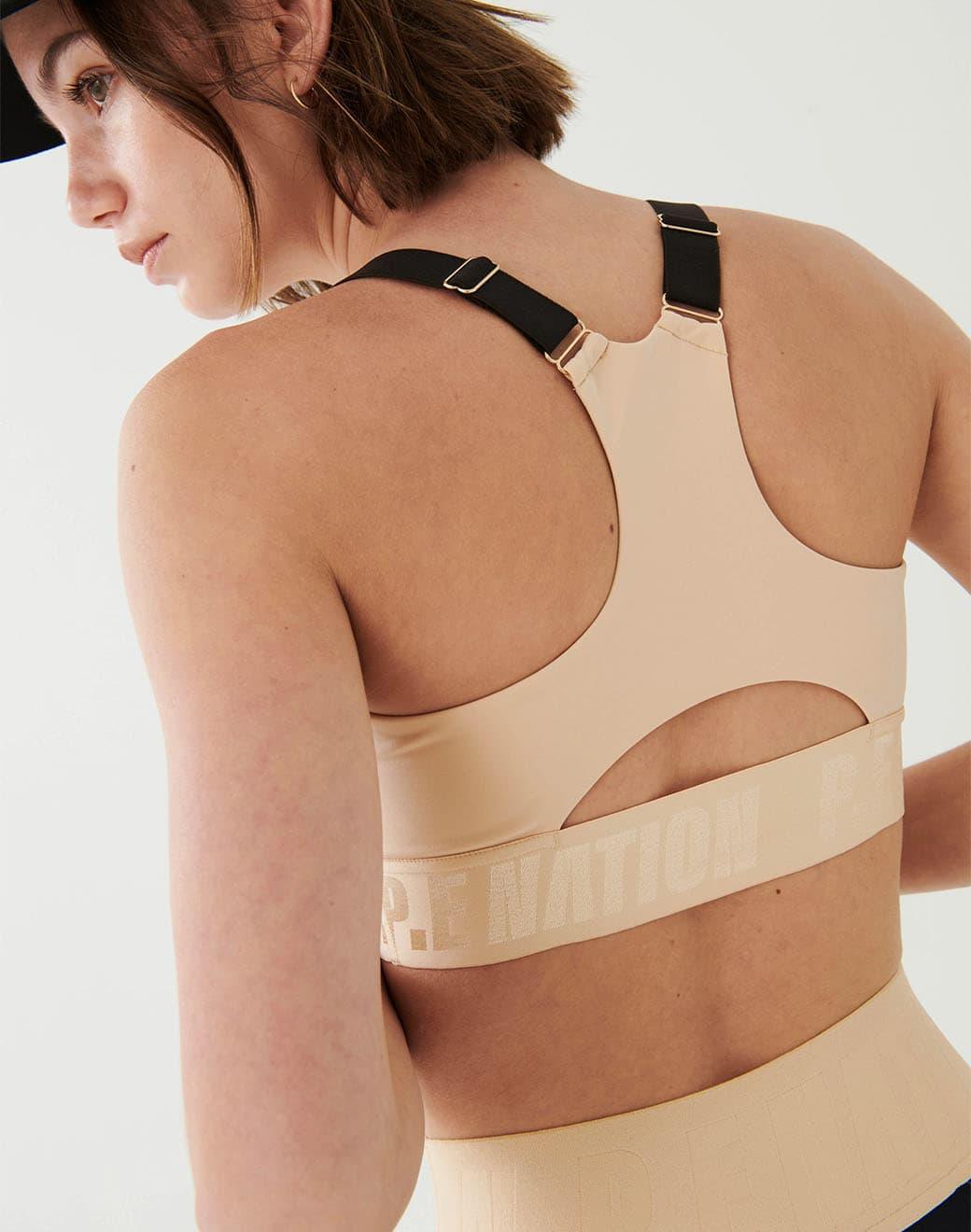 P.E Nation Comeback Sports Bra in Maple Spor Sütyeni