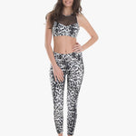 Varley Dee Crop Leopar Sporcu Sütyeni