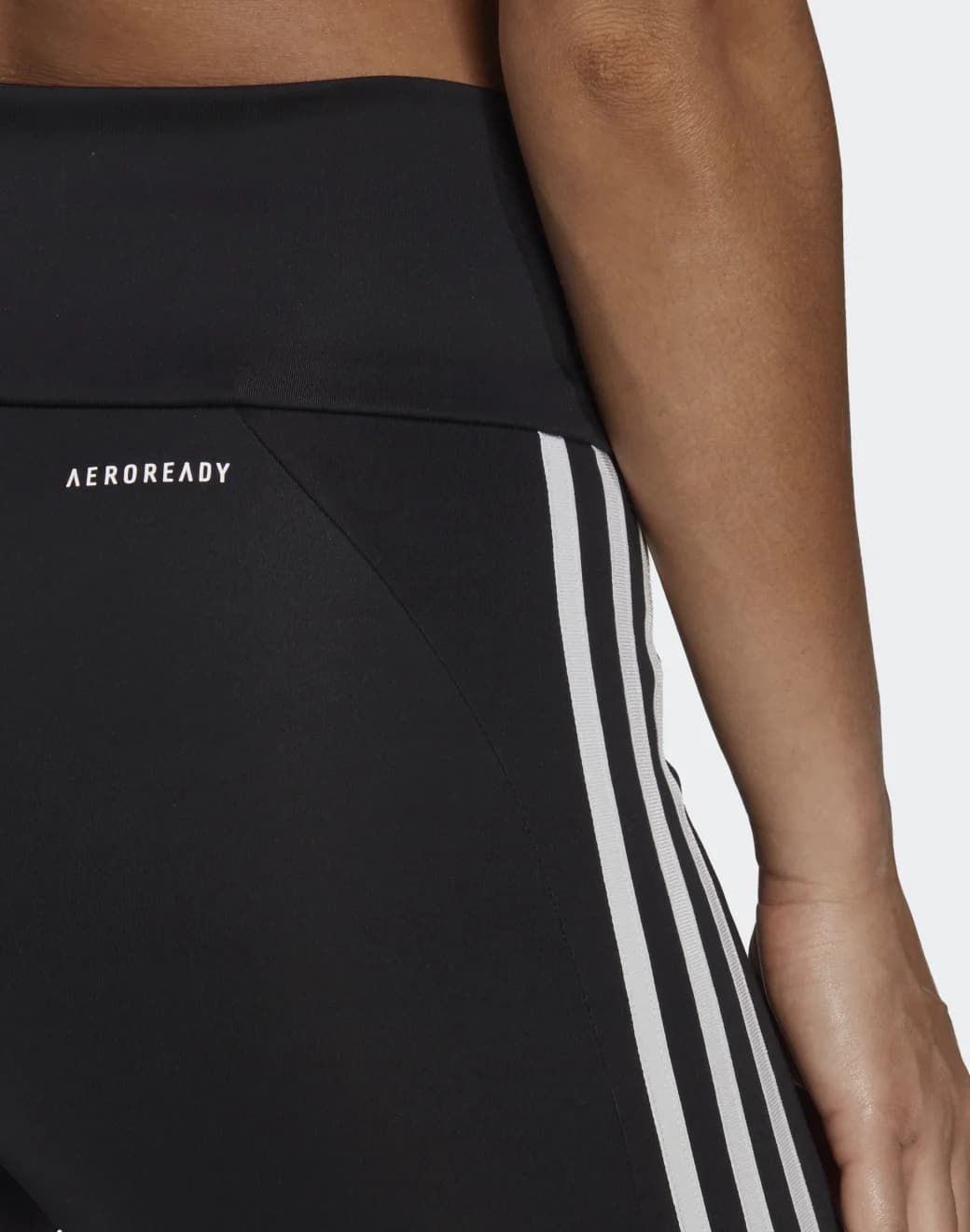 adidas Designed to Move High-Rise 3-Stripes 7/8 Spor Tayt