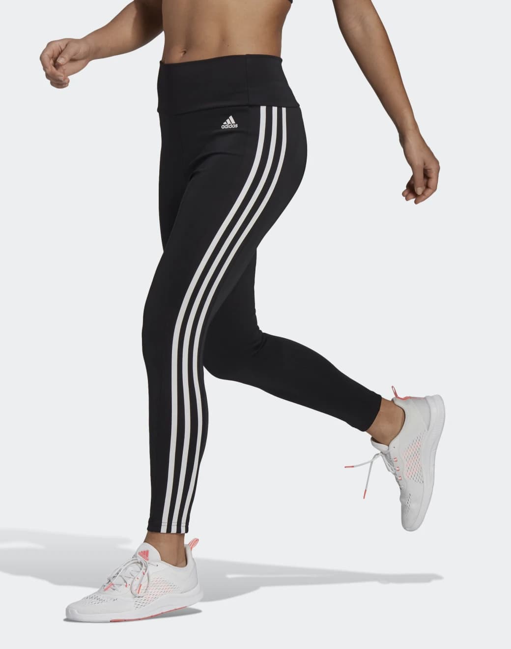 adidas Designed to Move High-Rise 3-Stripes 7/8 Spor Tayt