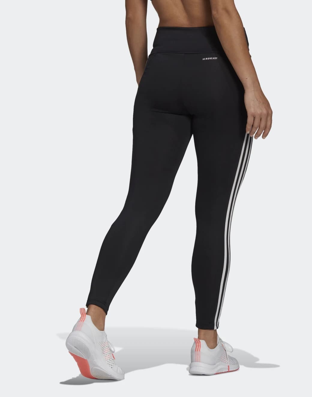 adidas Designed to Move High-Rise 3-Stripes 7/8 Spor Tayt