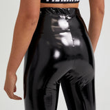 P.E Nation Diver Patent Legging in Black Tayt