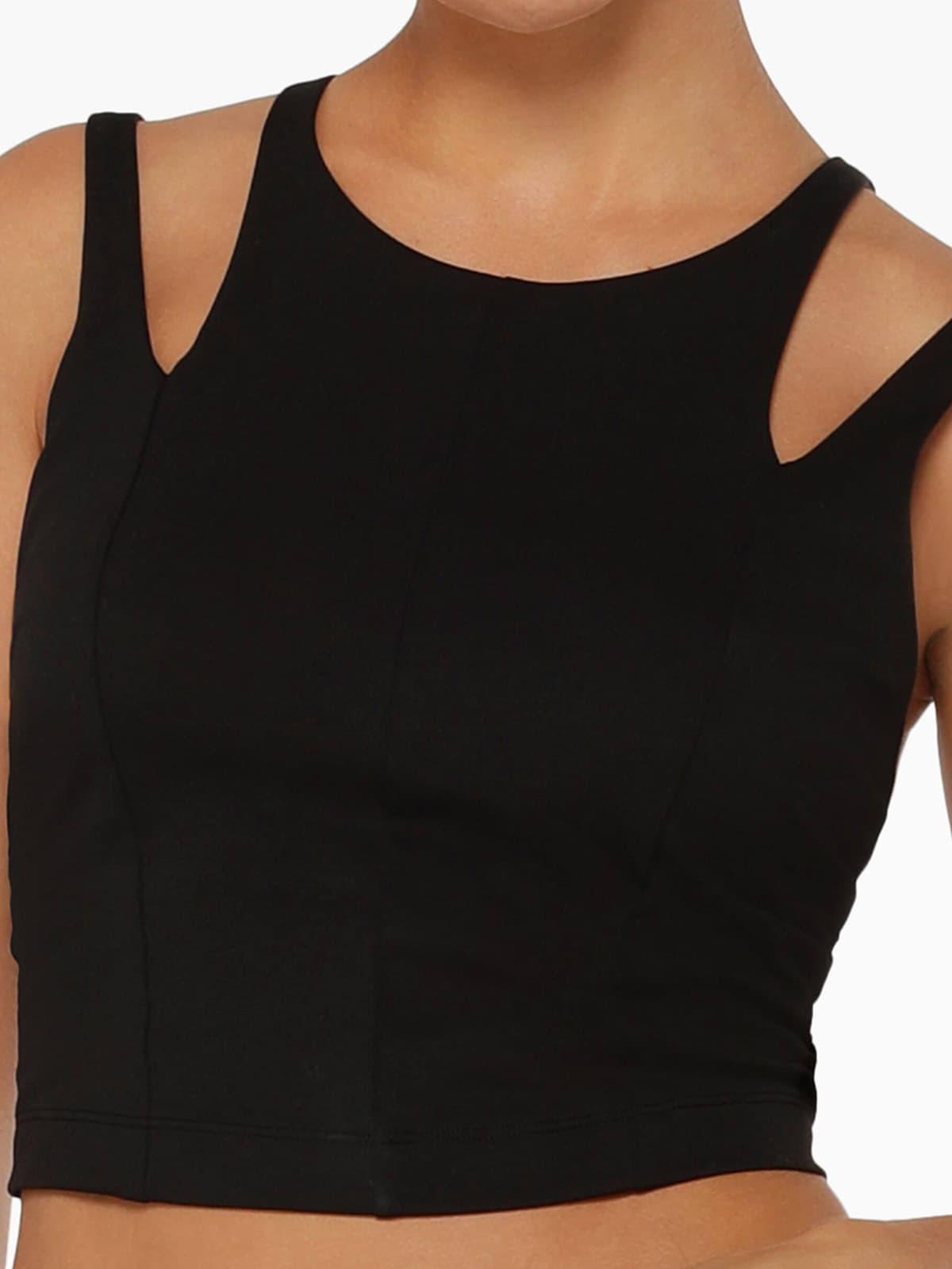 Lorna Jane Elements Recycled Cropped Active Bra Tank Combo Büstiyer