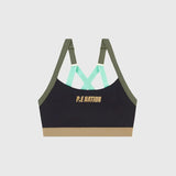P.E Nation Elevate Sports Bra in Black Spor Sütyeni