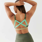 P.E Nation Elevate Sports Bra in Black Spor Sütyeni