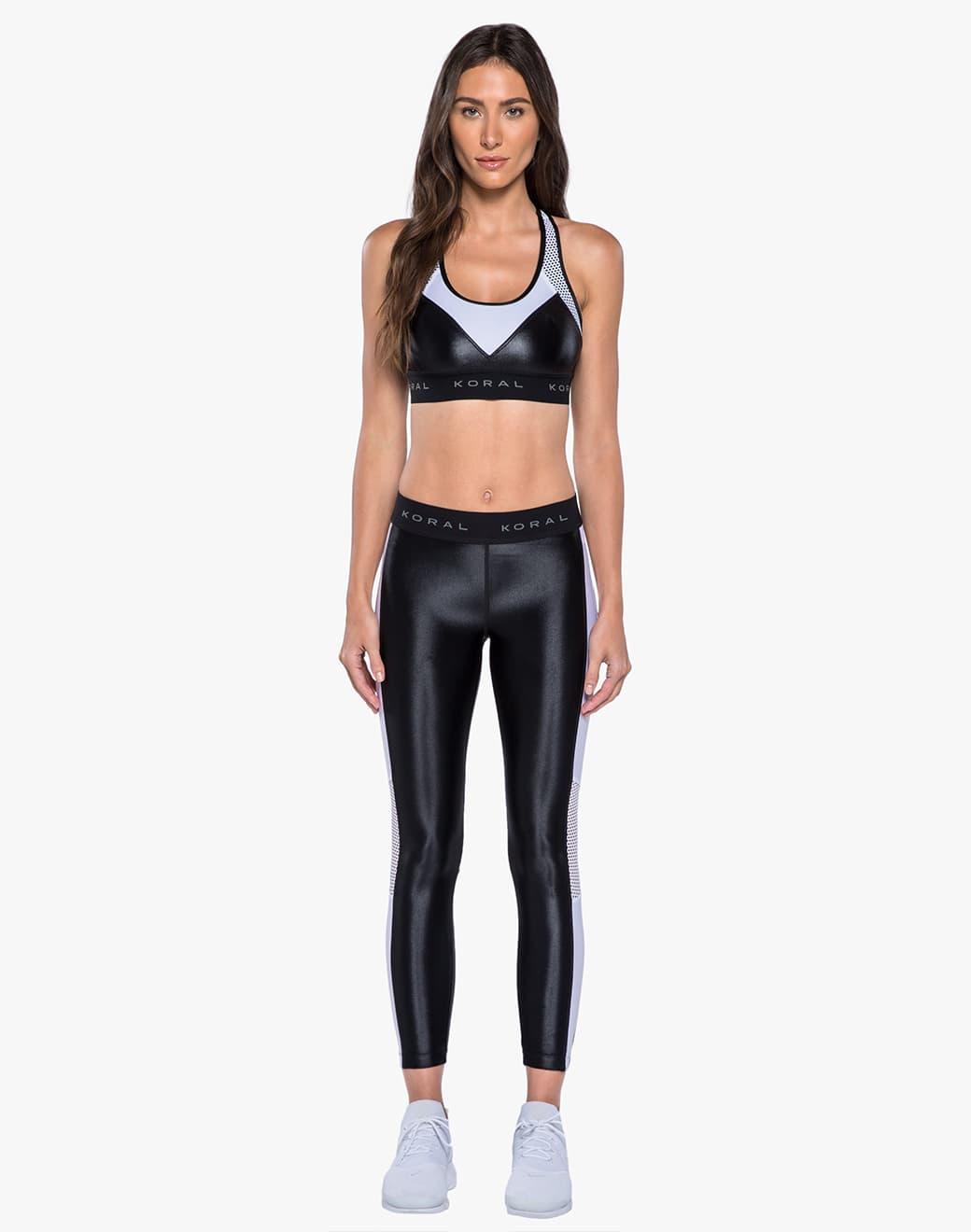 Koral Emblem Infinity Versatility Bra Black Sporcu Sütyeni