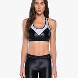 Koral Emblem Infinity Versatility Bra Black Sporcu Sütyeni