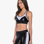 Koral Emblem Infinity Versatility Bra Black Sporcu Sütyeni