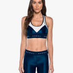 Koral Emblem Infinity Versatility Midnight Blue Sporcu Sütyeni