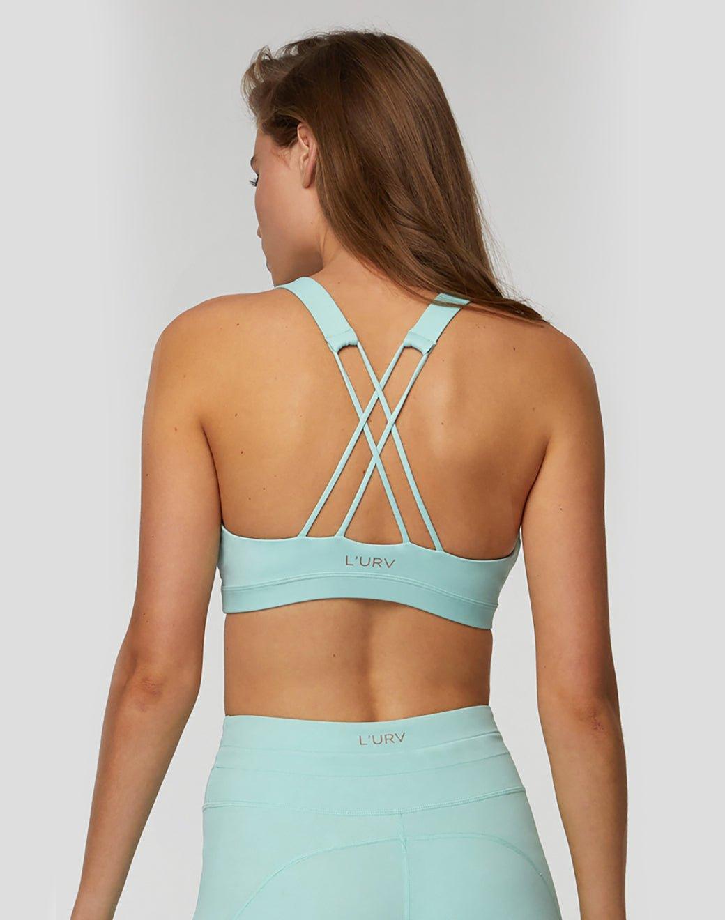 Lurv Sportswear Everest Crop Turquoise Sporcu Sütyeni