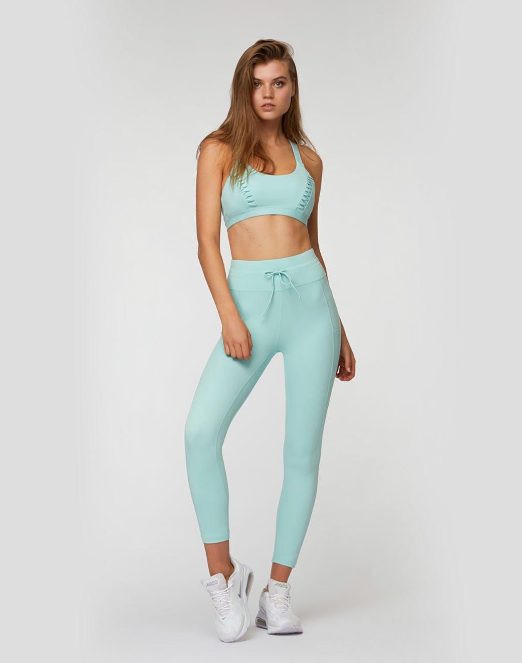 Lurv Sportswear Everest Crop Turquoise Sporcu Sütyeni