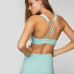 Lurv Sportswear Everest Crop Turquoise Sporcu Sütyeni