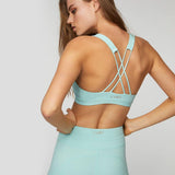 Lurv Sportswear Everest Crop Turquoise Sporcu Sütyeni