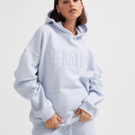P.E Nation Fadeaway Hoodie in Blue Sweatshirt