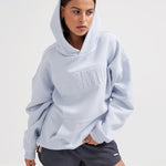 P.E Nation Fadeaway Hoodie in Blue Sweatshirt